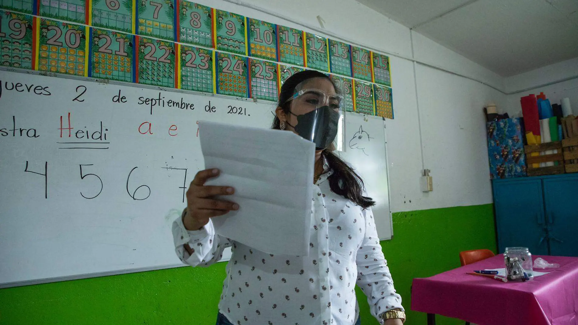 Regreso a clases presenciales Escuela Hermanos Flores Magón